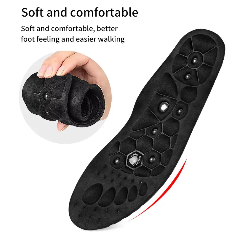 MagniStep Massage Insoles - Lindra fotvärk och öka blodcirkulationen